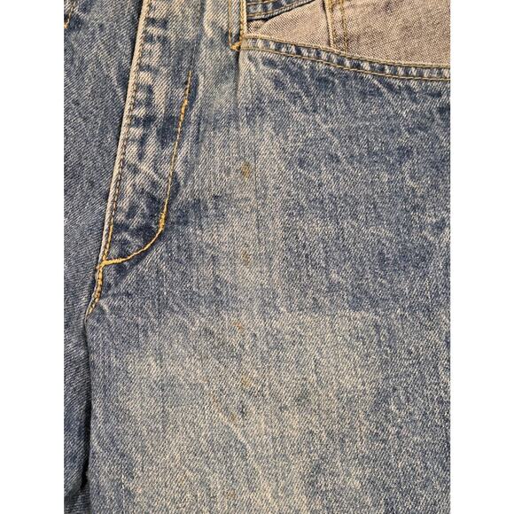 Vtg Guess Paris Jeans Georges Marciano Tapered High Rise Denim Size 24x29 Actual - Picture 13 of 14